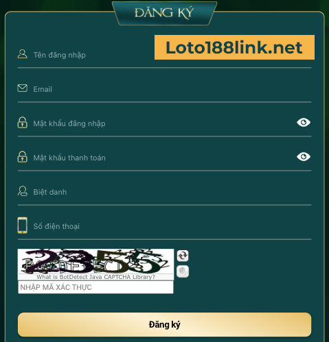 Cách đăng ký tài khoản Loto188 bằng điện thoại và máy tính đơn giản